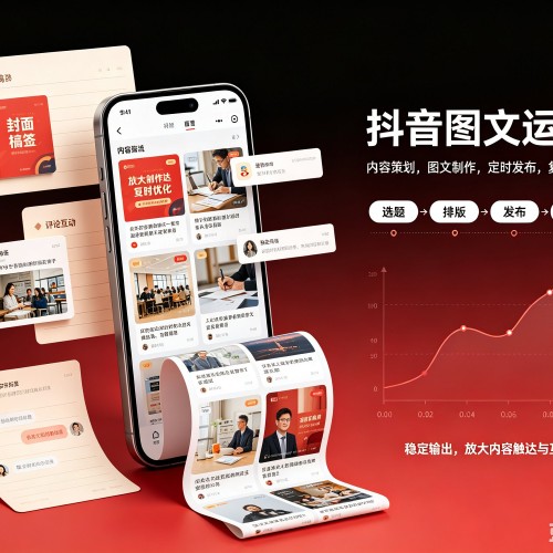 宁南抖音图文代运营服务